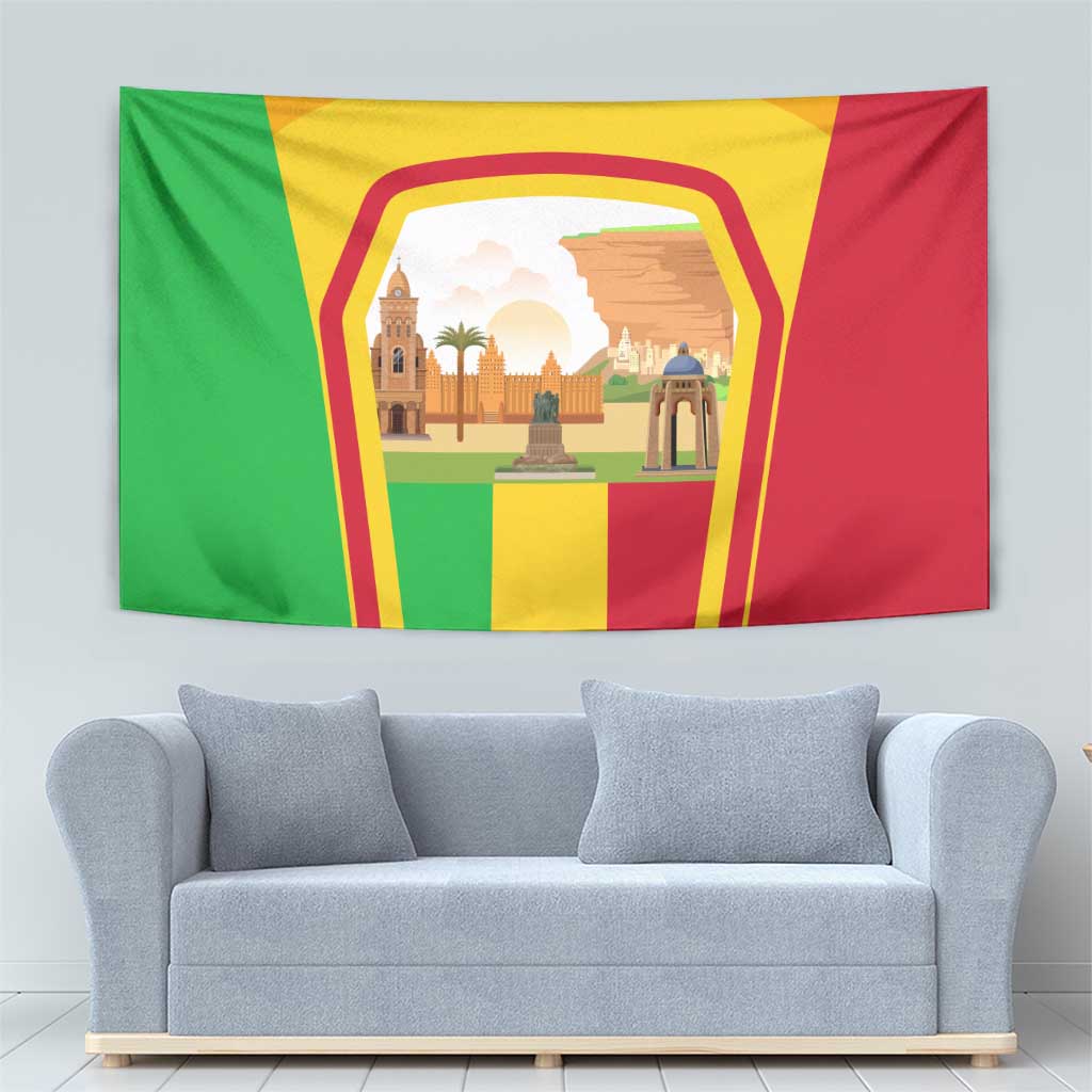 Mali Landmarks Tapestry Cultural Patterns & Famous Tourist Destinations