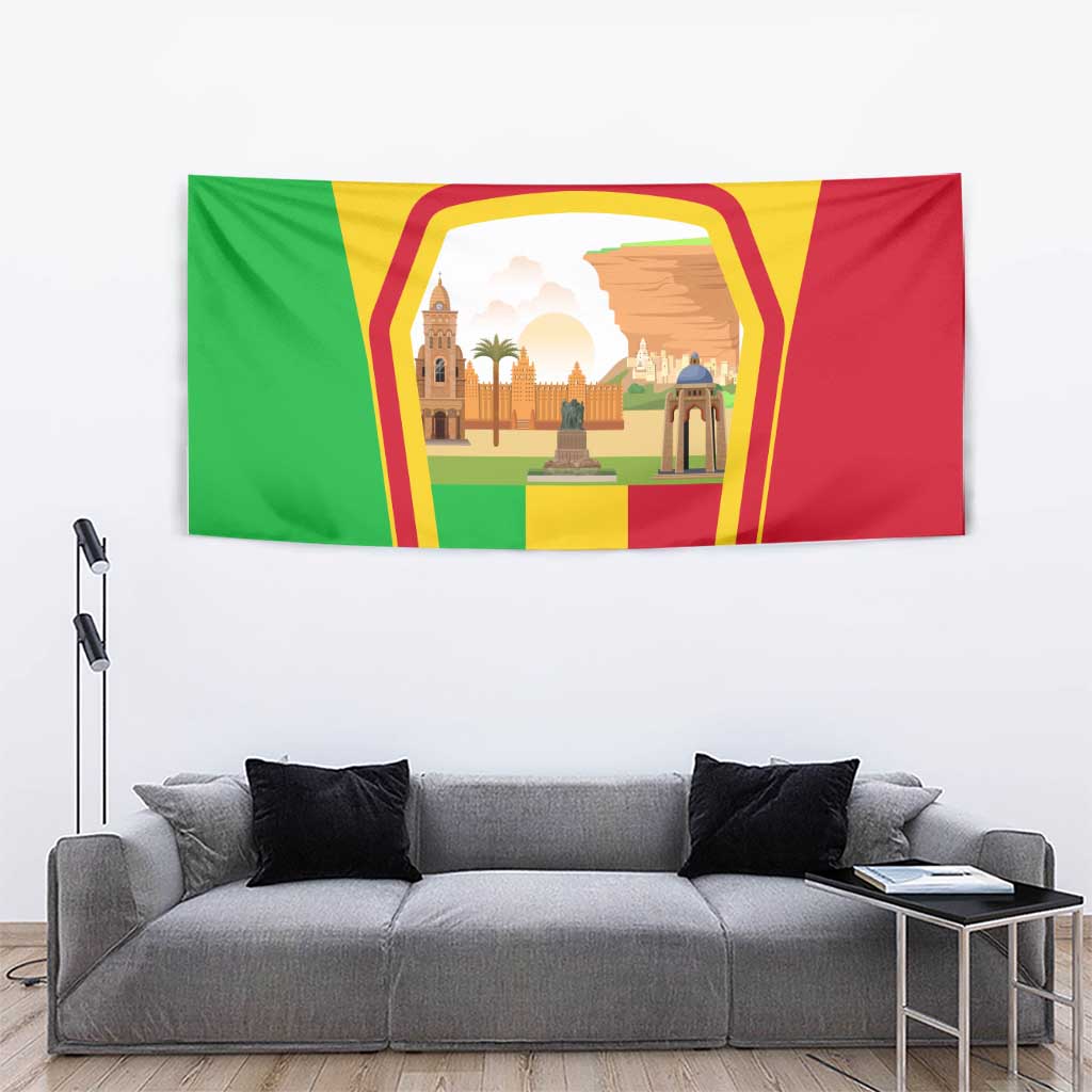 Mali Landmarks Tapestry Cultural Patterns & Famous Tourist Destinations