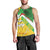 Mali Vulture Men Tank Top National Emblem Details & Traditional Patterns