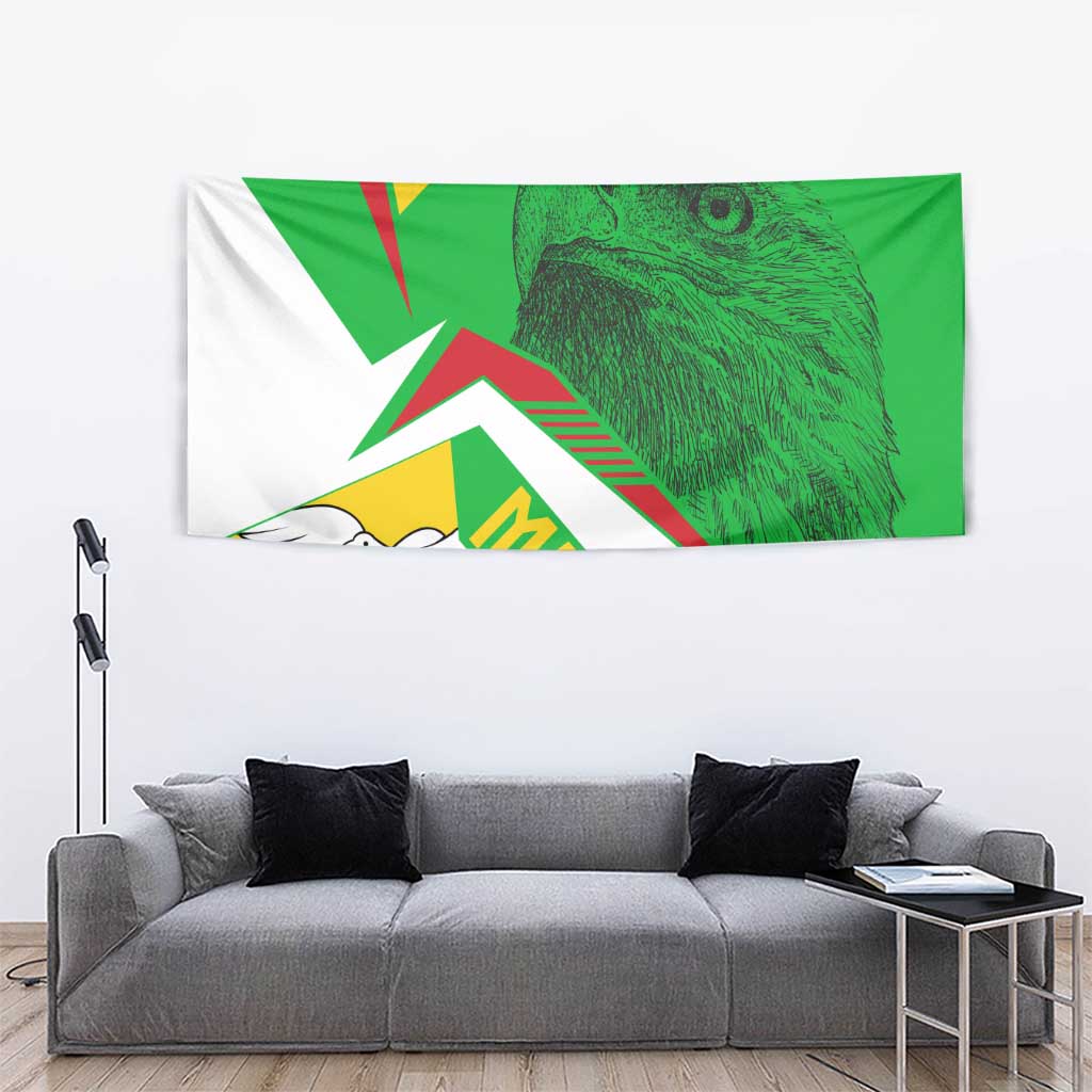 Mali Vulture Tapestry National Emblem Details & Traditional Patterns