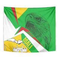 Mali Vulture Tapestry National Emblem Details & Traditional Patterns