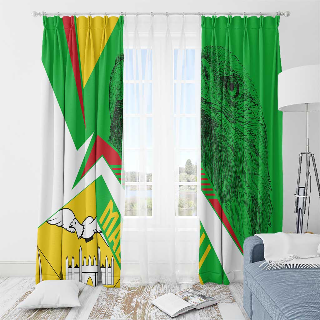 Mali Vulture Window Curtain National Emblem Details & Traditional Patterns