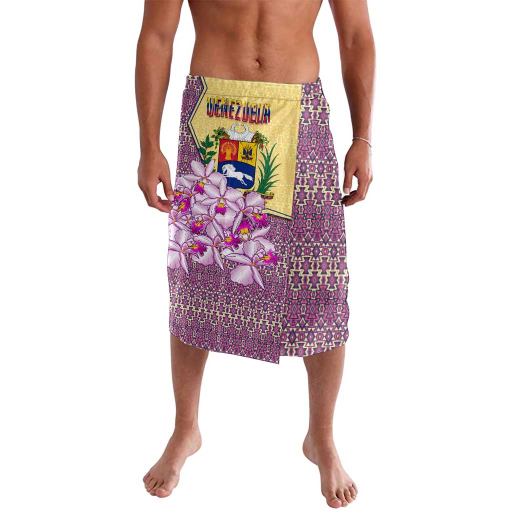 Venezuela Lavalava with National Bird Orchid Flower Coat of Arms Spirit