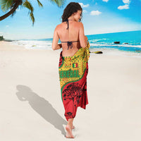 Senegal Sarong with Baobab Tree and African Tribal Pattern Design - Wonder Print Shop