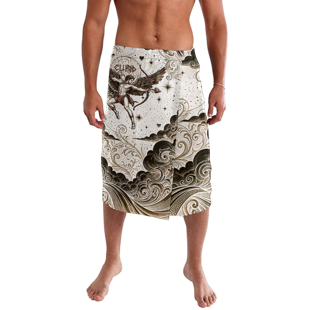 Eros Greek Mythology Cupid God Of Love Lavalava Winged Archer Eros Bow Arrow And Celestial Clouds