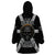 Hell Pattern Skull Wearable Blanket Hoodie I'm Not Rode I Just Hace The Balls To Say What Everyone Else is Thinking - Wonder Print Shop