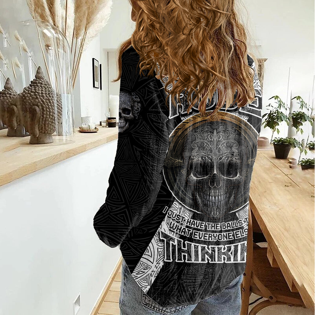 hell-pattern-skull-women-casual-shirt-im-not-rode-i-just-hace-the-balls-to-say-what-everyone-else-is-thinking