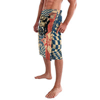 Ska 2 Tone Lavalava Big Ben Dance Two Tone Blue Checkerboard - Wonder Print Shop