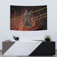 Hestia Greek Goddess Tapestry Ancient Mythology Hearth Fire Bronze Statue Art