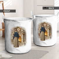 Hestia Greek Goddess Laundry Basket Ancient Mythology Hearth Fire Classical Temple Art