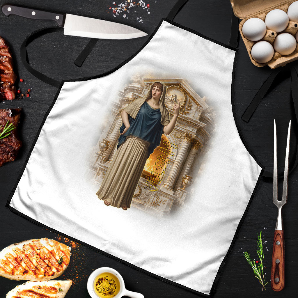 Hestia Greek Goddess Apron Ancient Mythology Hearth Fire Classical Temple Art