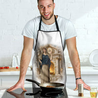 Hestia Greek Goddess Apron Ancient Mythology Hearth Fire Classical Temple Art