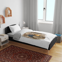 Hestia Greek Goddess Bedding Set Ancient Mythology Hearth Fire Classical Temple Art