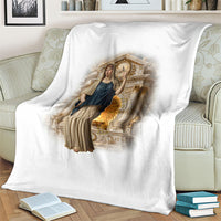 Hestia Greek Goddess Blanket Ancient Mythology Hearth Fire Classical Temple Art