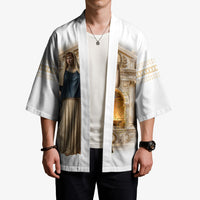 Hestia Greek Goddess Kimono Ancient Mythology Hearth Fire Classical Temple Art