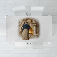 Hestia Greek Goddess Tablecloth Ancient Mythology Hearth Fire Classical Temple Art