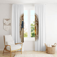 Hestia Greek Goddess Window Curtain Ancient Mythology Hearth Fire Classical Temple Art