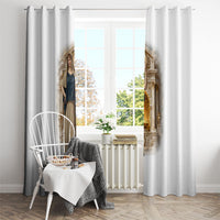 Hestia Greek Goddess Window Curtain Ancient Mythology Hearth Fire Classical Temple Art