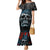 Skull King Family Matching Mermaid Dress and Hawaiian Shirt The Time Is Always Right To Do What Is Right - Wonder Print Shop