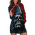 Skull King Hoodie Dress The Time Is Always Right To Do What Is Right - Wonder Print Shop