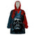 Skull King Wearable Blanket Hoodie The Time Is Always Right To Do What Is Right - Wonder Print Shop