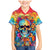 Floral Skull Family Matching Mermaid Dress and Hawaiian Shirt I'm Blunt because god rolled me that way - Wonder Print Shop