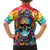 Floral Skull Hawaiian Shirt I'm Blunt because god rolled me that way - Wonder Print Shop