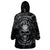 Horror Skull Wearable Blanket Hoodie Of course i'm going to hell i'm just here to pick you up - Wonder Print Shop