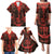 Demon Skull Family Matching Puletasi Dress and Hawaiian Shirt Welcome to Hell - Wonder Print Shop