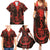 Demon Skull Family Matching Summer Maxi Dress and Hawaiian Shirt Welcome to Hell - Wonder Print Shop