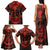 Demon Skull Family Matching Tank Maxi Dress and Hawaiian Shirt Welcome to Hell - Wonder Print Shop