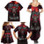 Demon Skull Family Matching Summer Maxi Dress and Hawaiian Shirt You Better Pray I Don't Get Up - Wonder Print Shop