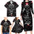 Diamond Skull Family Matching Long Sleeve Bodycon Dress and Hawaiian Shirt Shine Bright Like Diamond - Wonder Print Shop