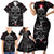 Diamond Skull Family Matching Short Sleeve Bodycon Dress and Hawaiian Shirt Shine Bright Like Diamond - Wonder Print Shop