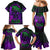 Horor Skull Family Matching Mermaid Dress and Hawaiian Shirt Welcome to the Dark side - Wonder Print Shop