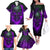 Horor Skull Family Matching Off Shoulder Long Sleeve Dress and Hawaiian Shirt Welcome to the Dark side - Wonder Print Shop