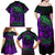 Horor Skull Family Matching Off Shoulder Maxi Dress and Hawaiian Shirt Welcome to the Dark side - Wonder Print Shop