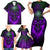 Horor Skull Family Matching Short Sleeve Bodycon Dress and Hawaiian Shirt Welcome to the Dark side - Wonder Print Shop