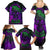 Horor Skull Family Matching Summer Maxi Dress and Hawaiian Shirt Welcome to the Dark side - Wonder Print Shop