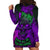 Horor Skull Hoodie Dress Welcome to the Dark side - Wonder Print Shop