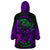 Horor Skull Wearable Blanket Hoodie Welcome to the Dark side - Wonder Print Shop