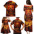 Fire Skull Family Matching Puletasi Dress and Hawaiian Shirt You inspire my Inner serial Killed - Wonder Print Shop