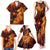 Fire Skull Family Matching Tank Maxi Dress and Hawaiian Shirt You inspire my Inner serial Killed - Wonder Print Shop