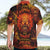 Fire Skull Hawaiian Shirt You inspire my Inner serial Killed - Wonder Print Shop