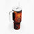 Fire Skull Tumbler With Handle You inspire my Inner serial Killed