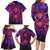 Fire Skull Family Matching Long Sleeve Bodycon Dress and Hawaiian Shirt The Only Thing That Can Stop Me Is Me - Wonder Print Shop