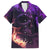 Fire Skull Family Matching Off Shoulder Long Sleeve Dress and Hawaiian Shirt The Only Thing That Can Stop Me Is Me - Wonder Print Shop