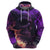 Fire Skull Hoodie The Only Thing That Can Stop Me Is Me - Wonder Print Shop