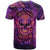 Fire Skull T Shirt The Only Thing That Can Stop Me Is Me - Wonder Print Shop