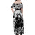 Skull Family Matching Off Shoulder Maxi Dress and Hawaiian Shirt Inequitable Spirit - Wonder Print Shop